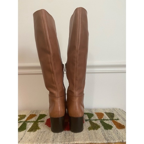 Sam Edelman Joelle Boots mid brown  knee high size 7.5 - Picture 8 of 13